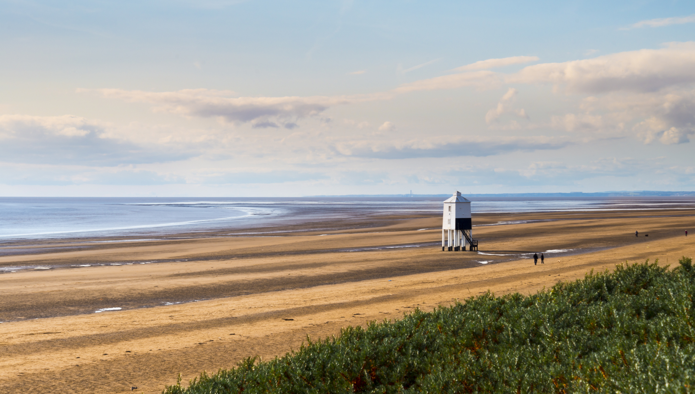 Burnham-on-Sea Low Lighthouse on the Somerset coast