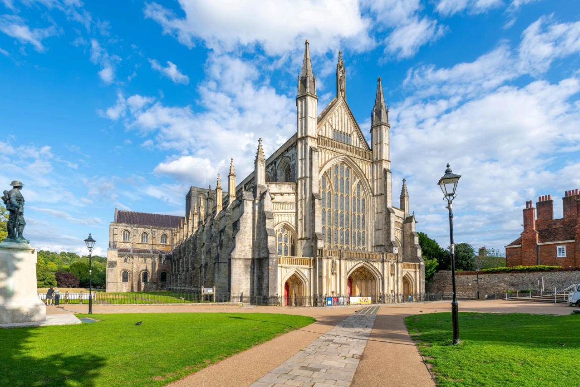 Winchester Cathedral in Hampshire