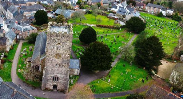St Michael and All Angels Church in Bampton for Live In Care Bampton