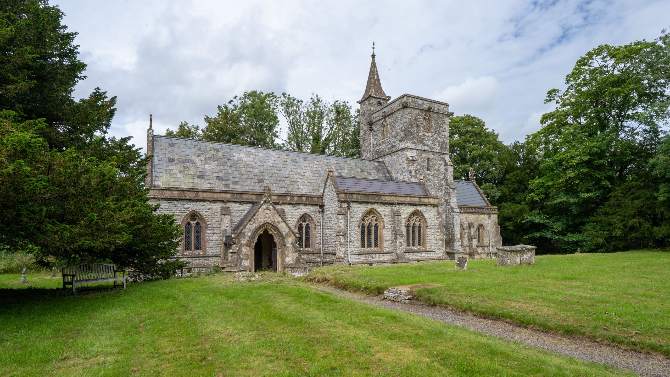 Historic parish church in the Dulverton area of Somerset