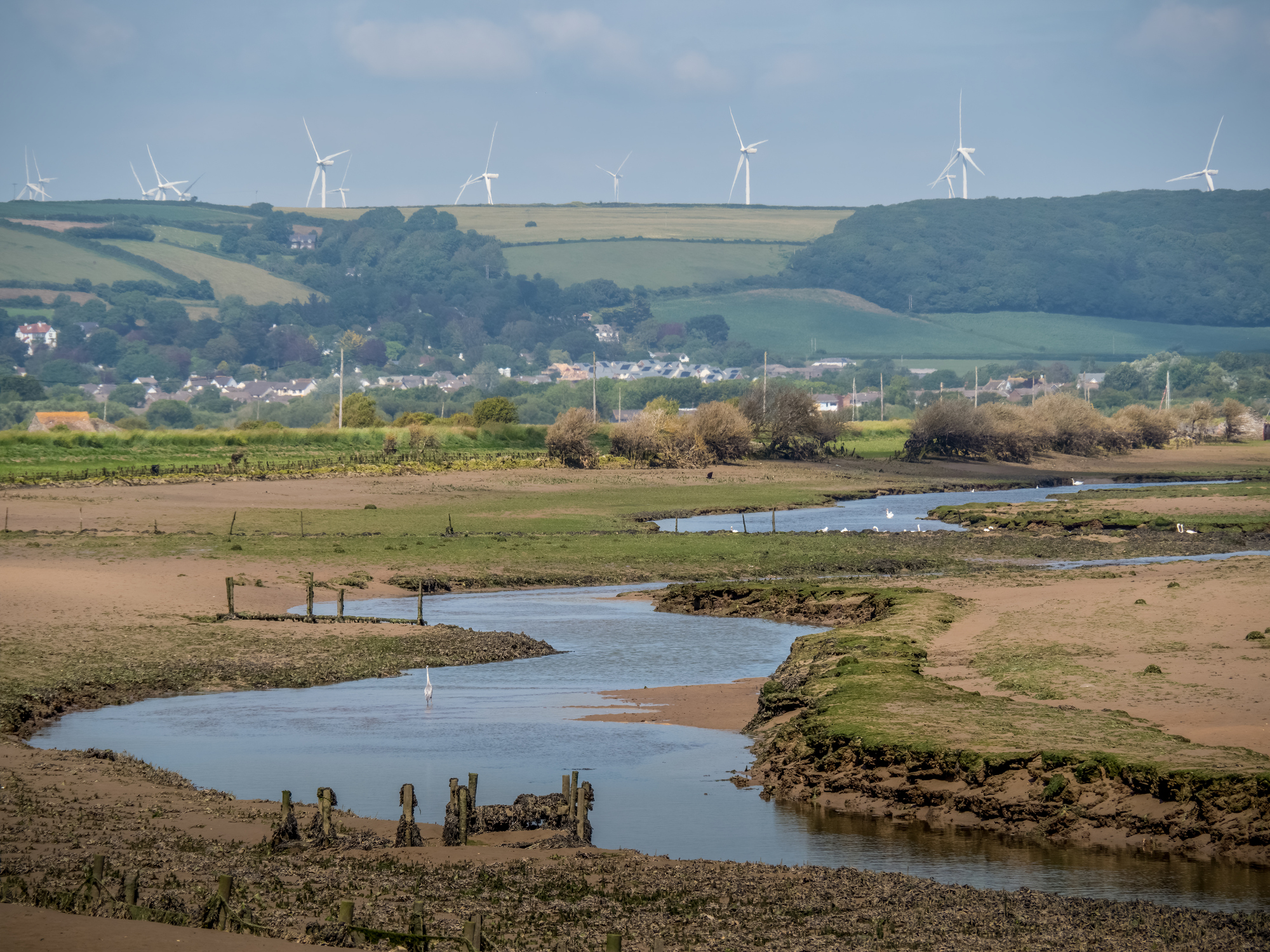 Taw and Torridge Estuary near Braunton in North Devon for Live In Care Braunton