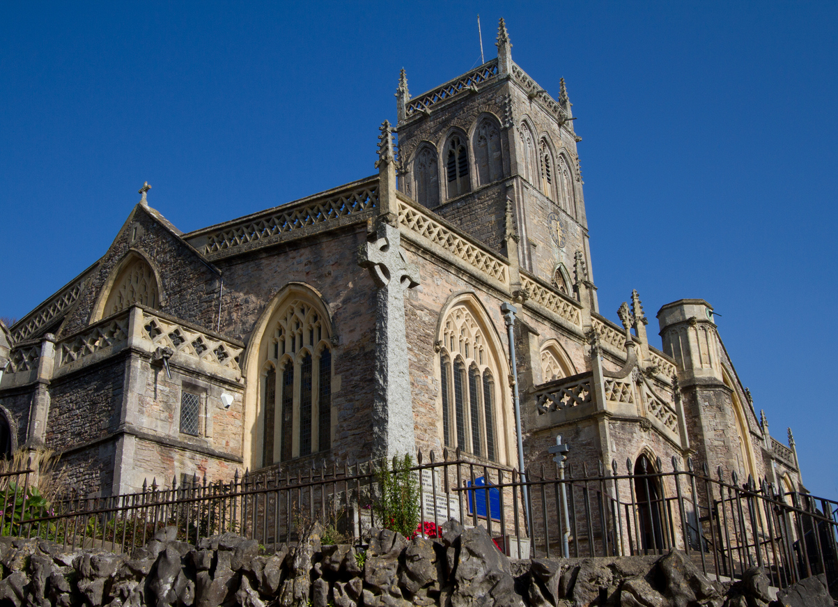 St John the Baptist Church in Axbridge, Somerset