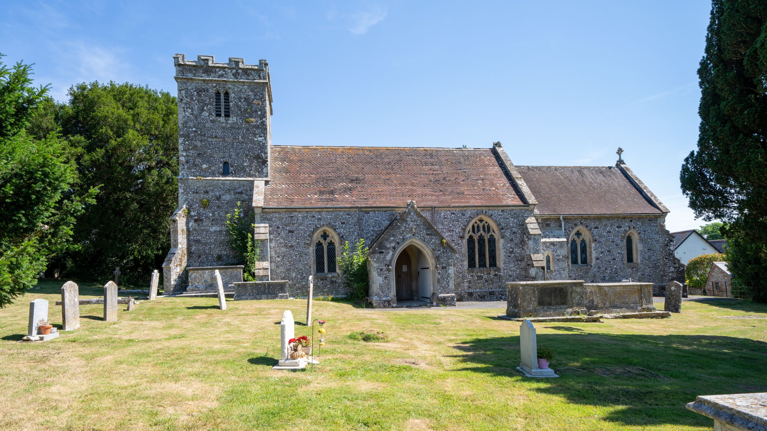 All Saints Church in Hampreston near Ferndown, Dorset