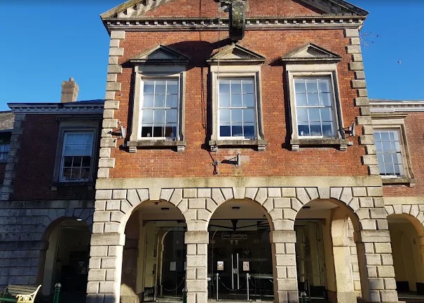 Great Torrington Town Hall in North Devon