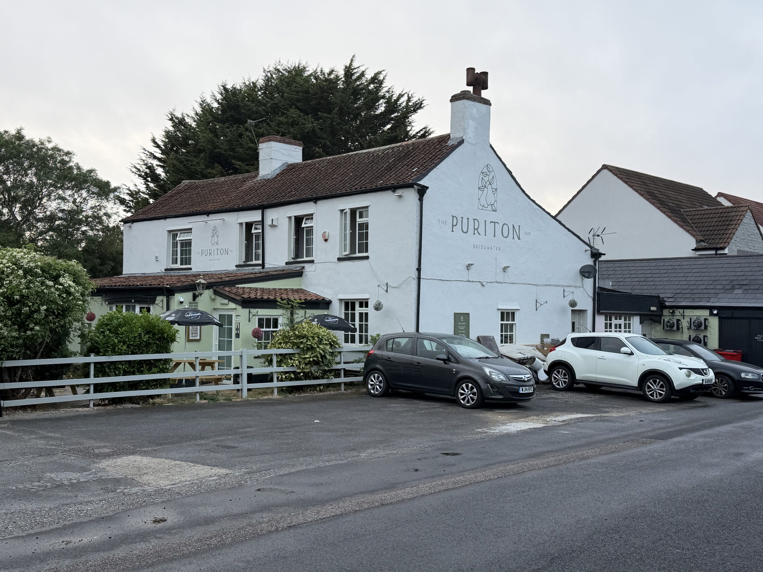 The Puriton Inn in the village of Puriton, Somerset
