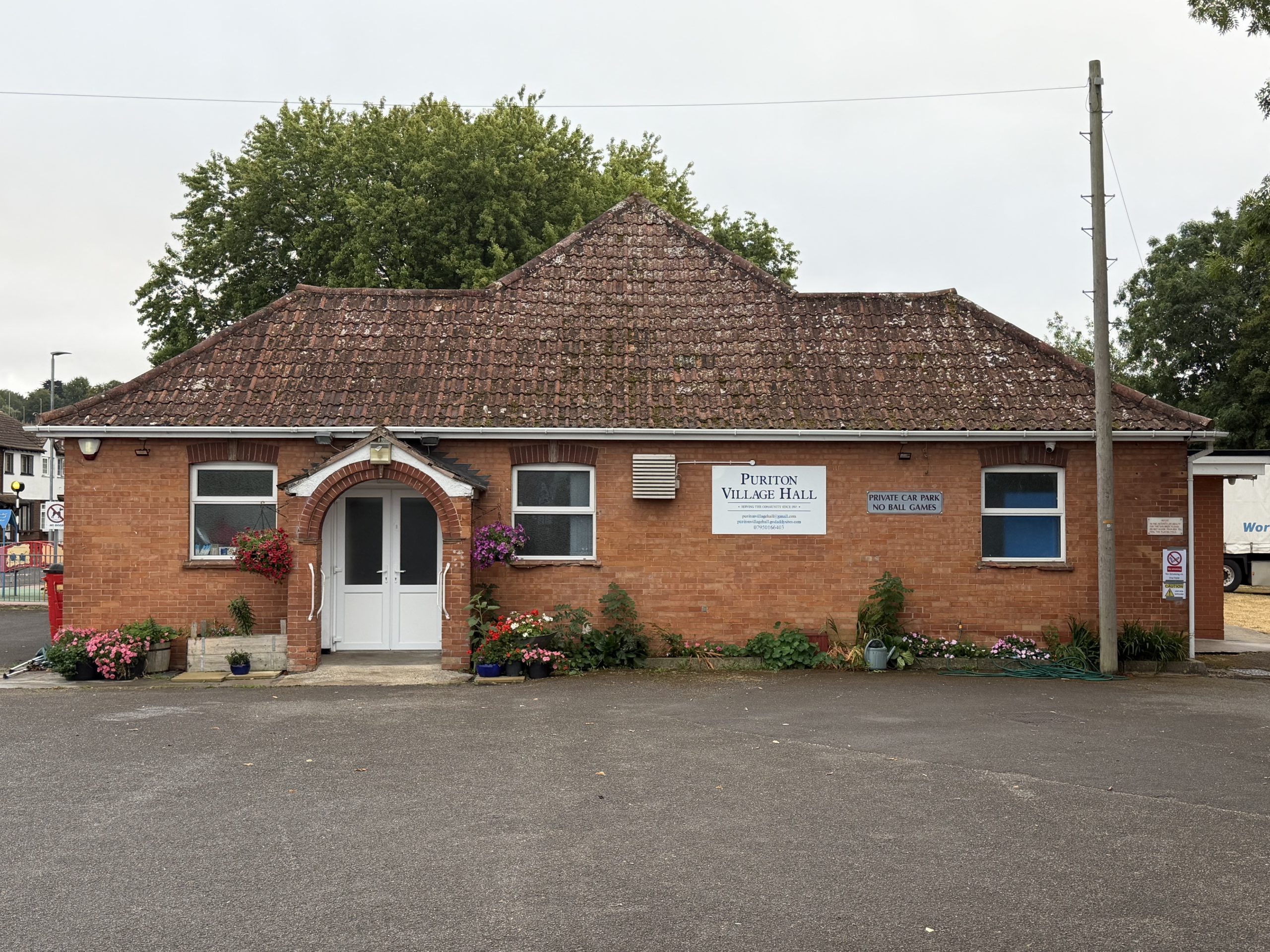 Puriton Village Hall in Puriton, Somerset