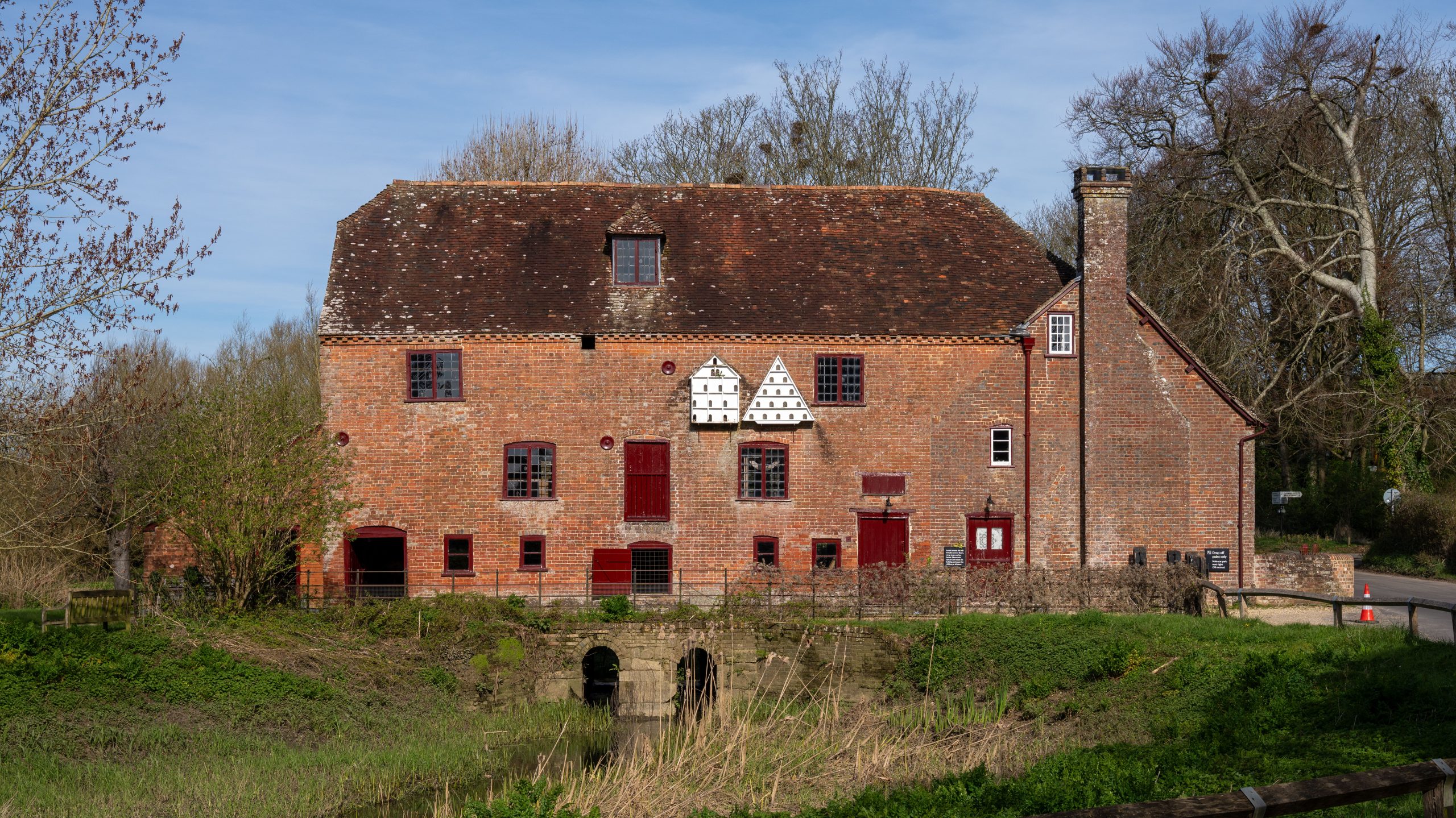 Historic White Mill near Sturminster Marshall in Dorset