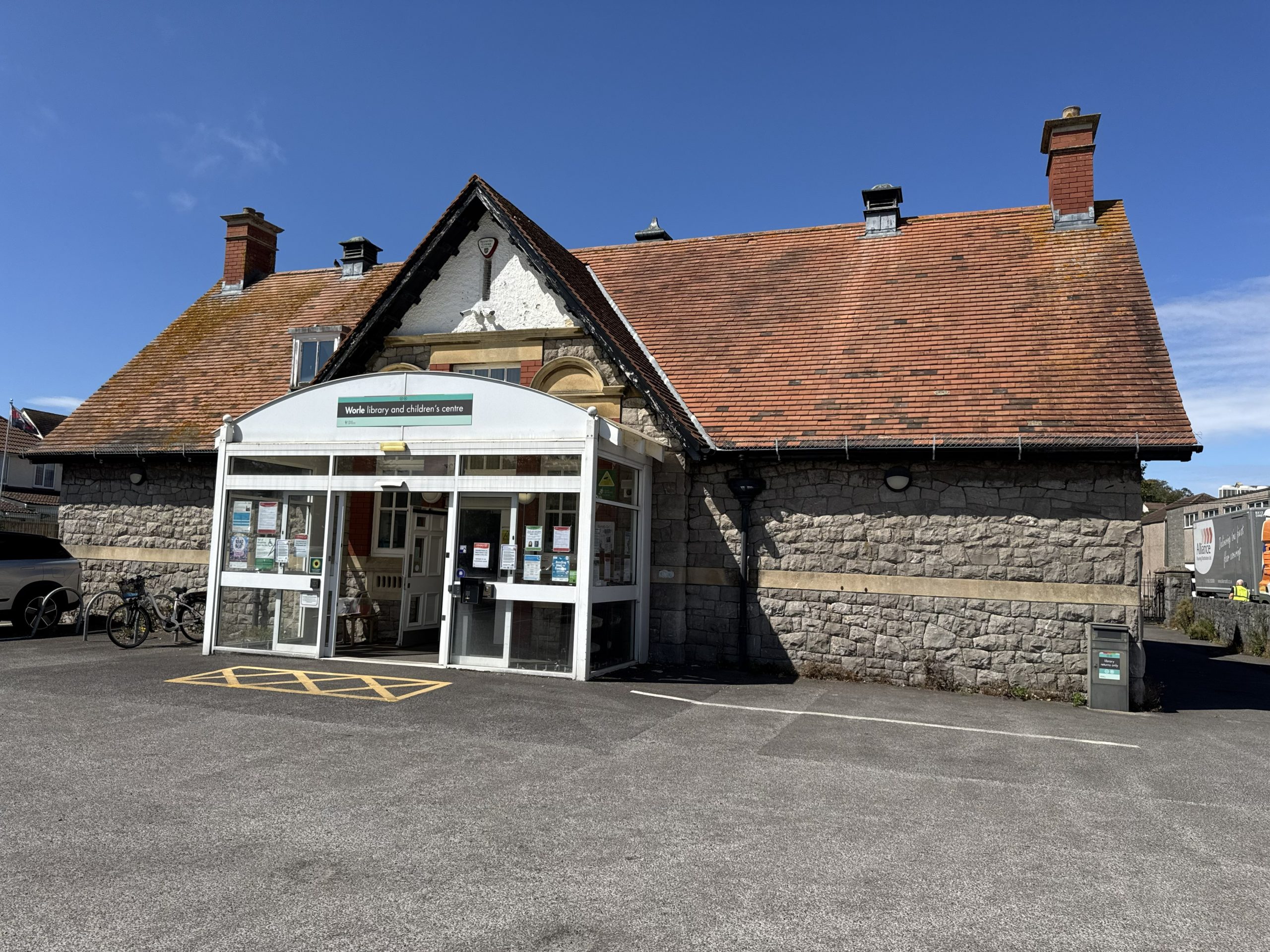 Worle Library and Children's Centre in Worle, North Somerset