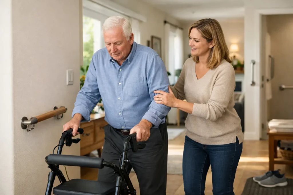 Parkinson’s Mobility Support at Home: A Family Guide